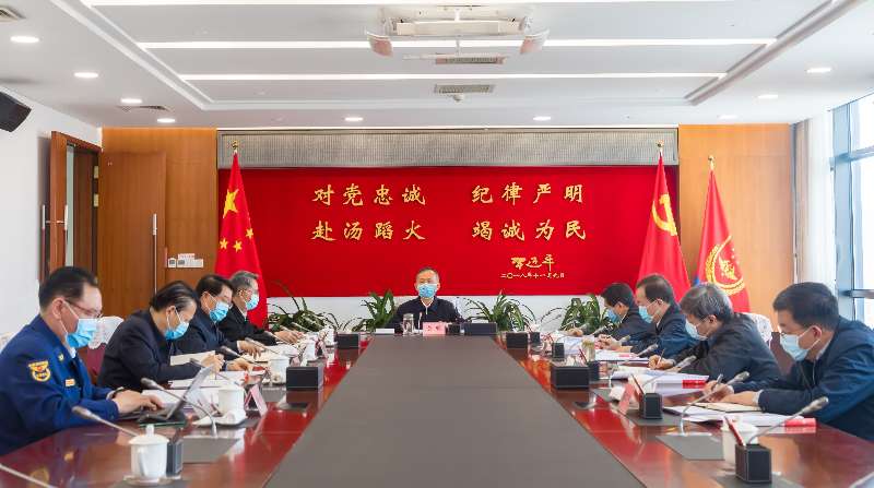 看看美女逼逼逼逼黄明在应急管理部党委会上强调 着力加强党委班子自...
